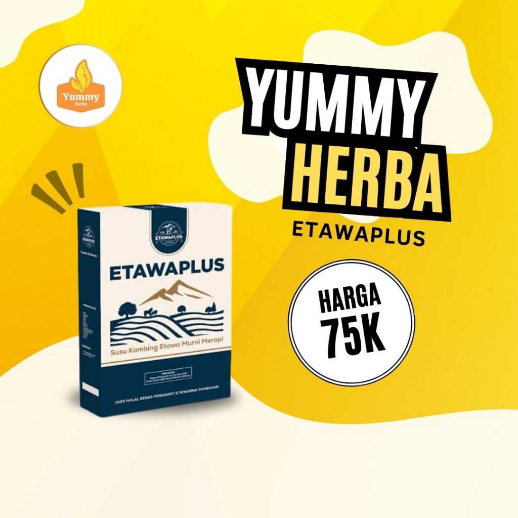 

Etawaplus Platinum - Susu Kambing Etawa Bubuk Membantu Mengatasi Masalah Pernafasan dan Sendi 250gr