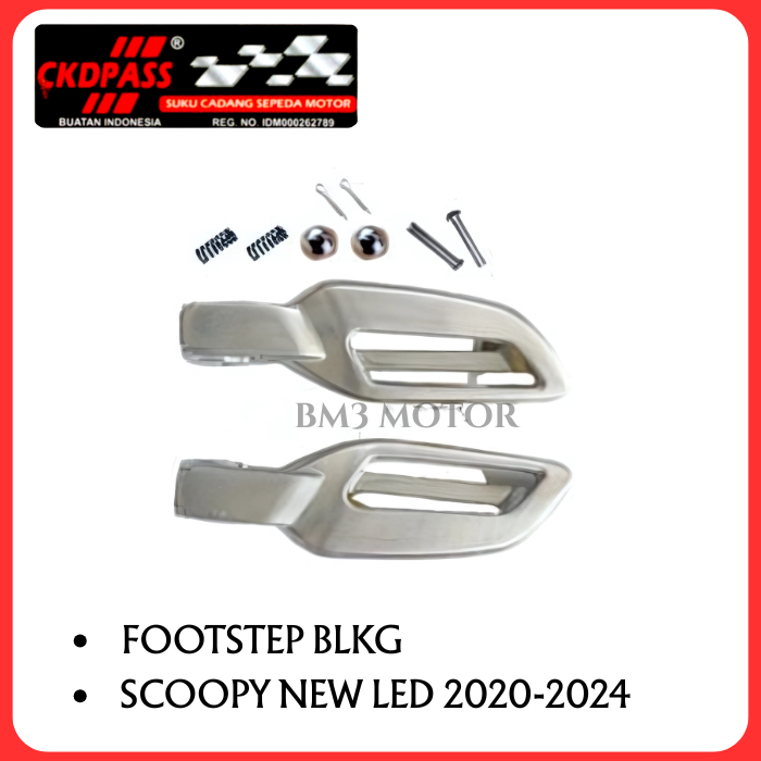 Footstep Foot step Scoopy New 2020 2021 2022 2023 2024