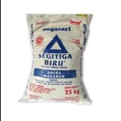 

Tepung TERIGU / Gandum SEGITIGA BIRU Repack Curah