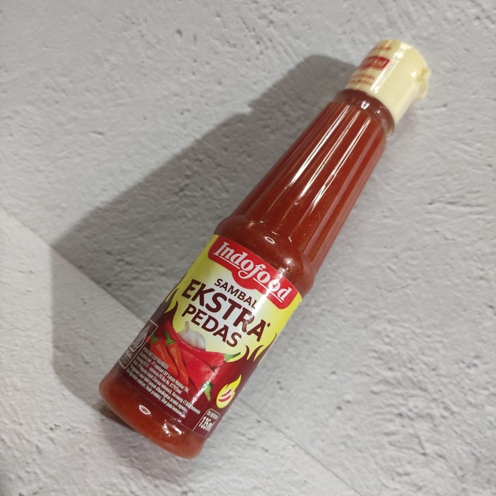 

Saus Saos Sambal Cabe Extra Pedas Indofood Botol