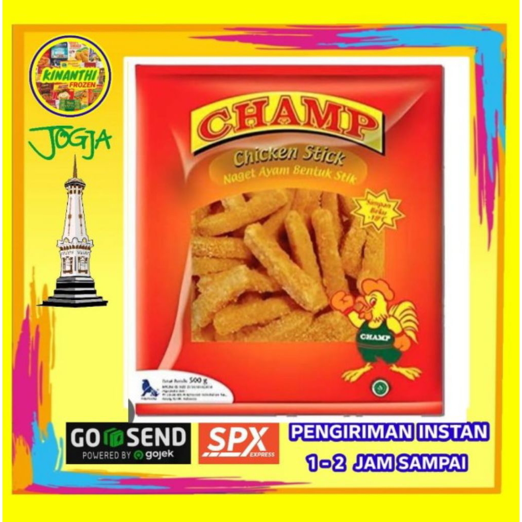 

Champ nuget stik 225 gr,jogja frozen
