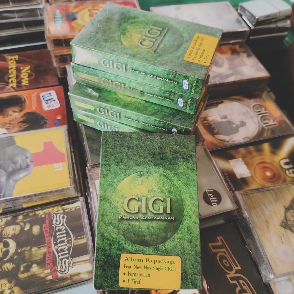 Kaset Pita GIGI Album "RAIHLAH KEMENANGAN" Baru Segel