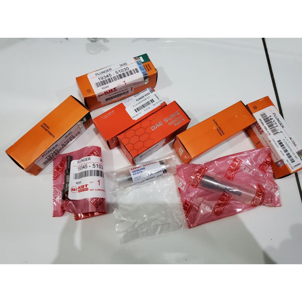 Plunger Assy / Plunger Diesel Kubota RD 65 - RD 105