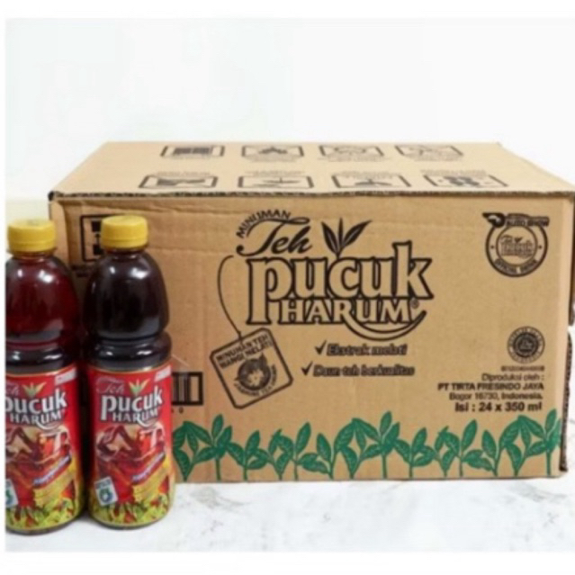 

teh pucuk harum 1 dus isi 24 x 350 ml