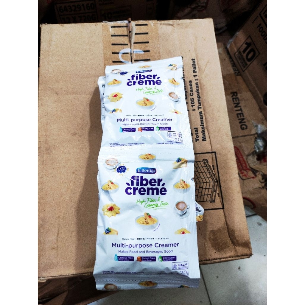 

Ellenka Fiber Creme Cream Multi Purpose Creamer Krimer Krim 20gr 20 gr gram