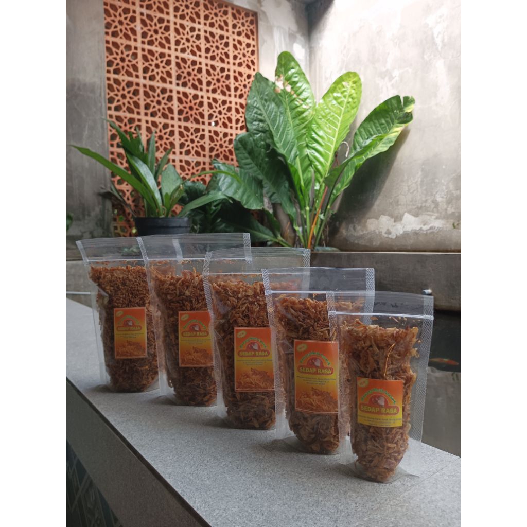 

Bawang Goreng Sedap Rasa Asli Nganjuk Kemasan 250 gram