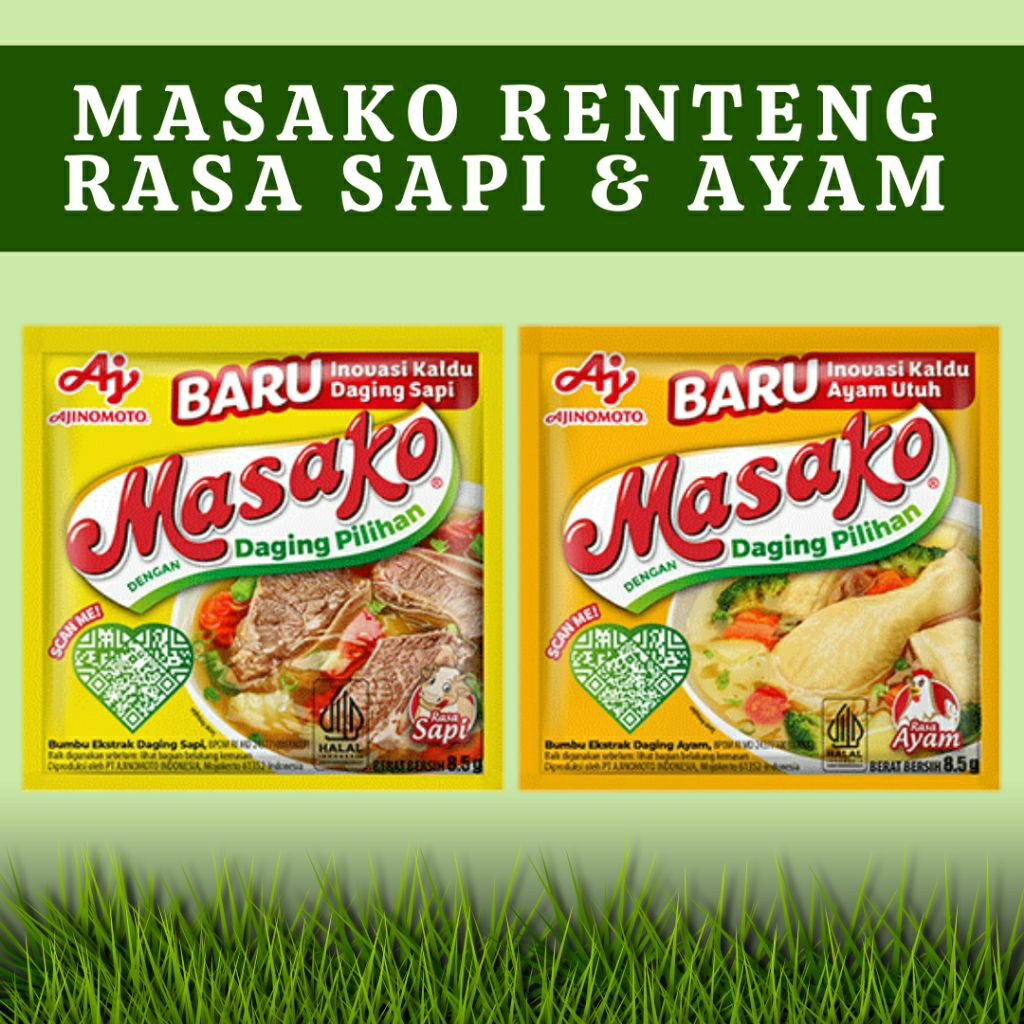 

(GROSIR) Masako Sapi Ayam Renteng