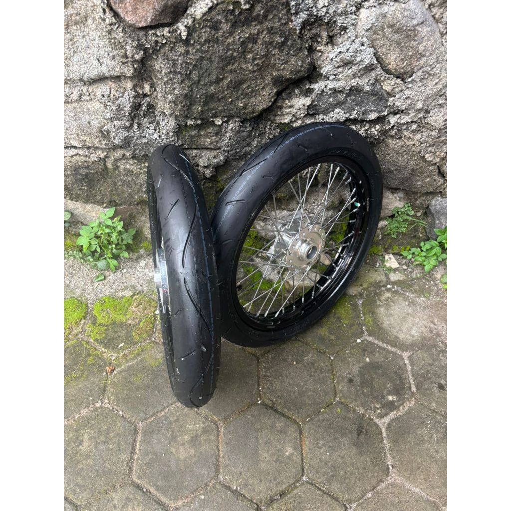 Wheelset Ban Cacing MX King 150 Ring 17 Ban Primax SK01