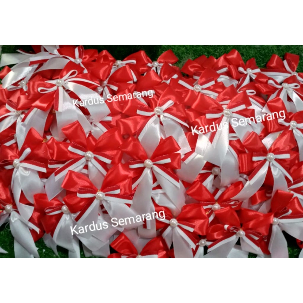 

READY STOK PITA MERAH PUTIH PER PCS
