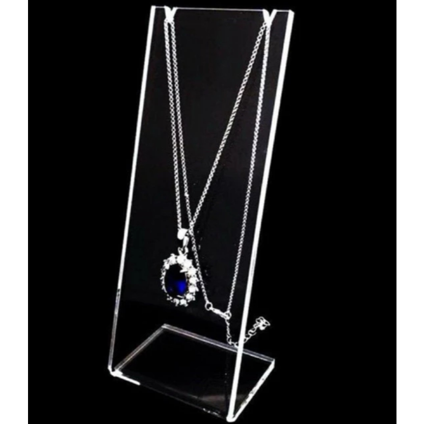 Display Akrilik Kalung Tekukan / Akrilik Display Anting / Dekorasi Mahar