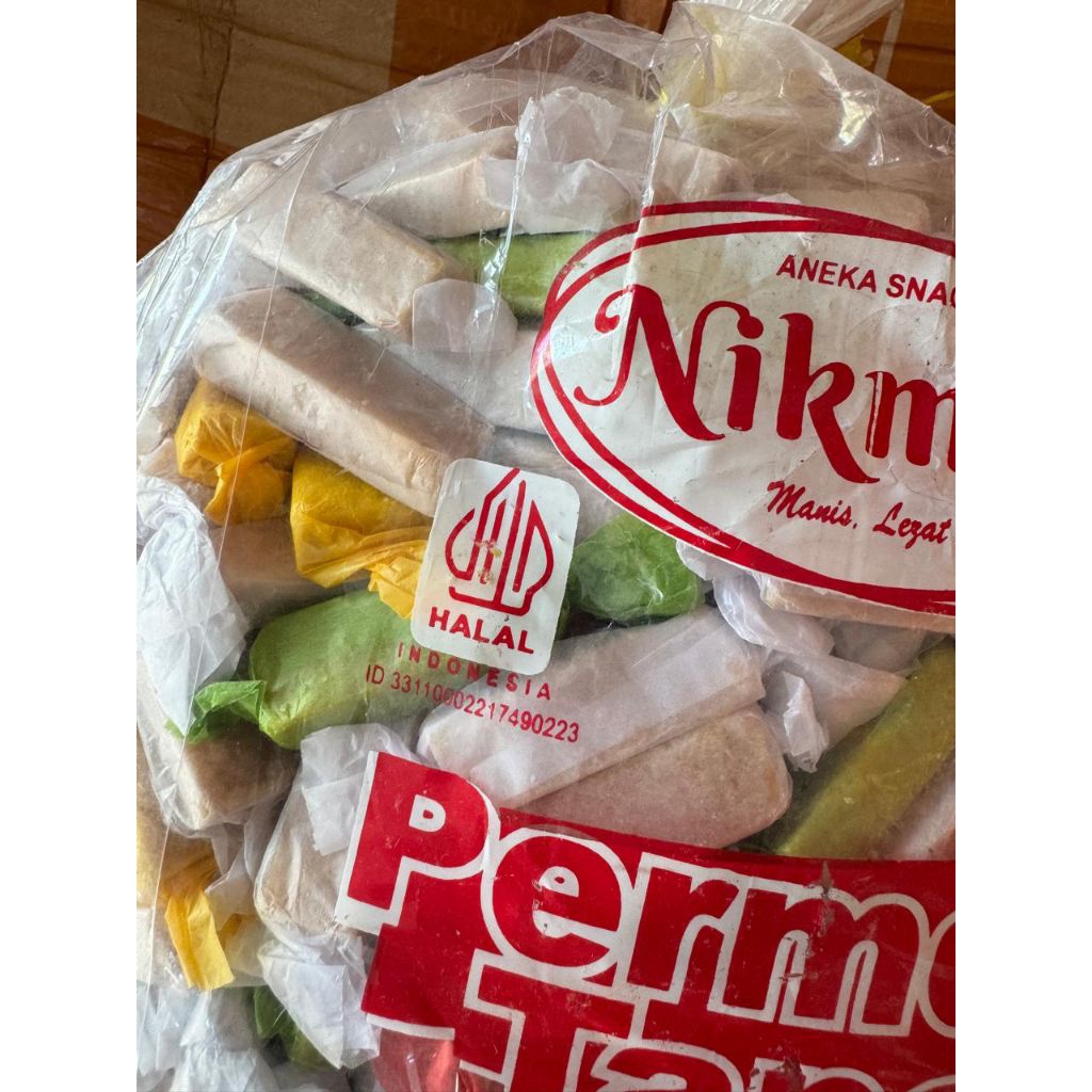 

250gram Permen Tape Nikmat Manis