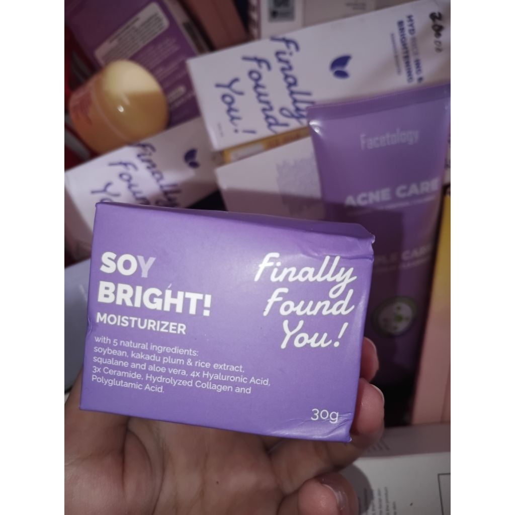preloved moisturizer finally found you