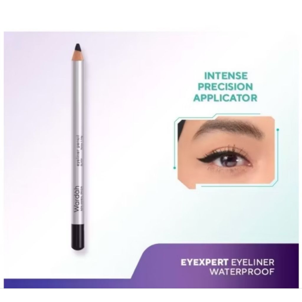 Wardah Eyeliner Pencil Hitam || Wardah Eyeliner Waterproof