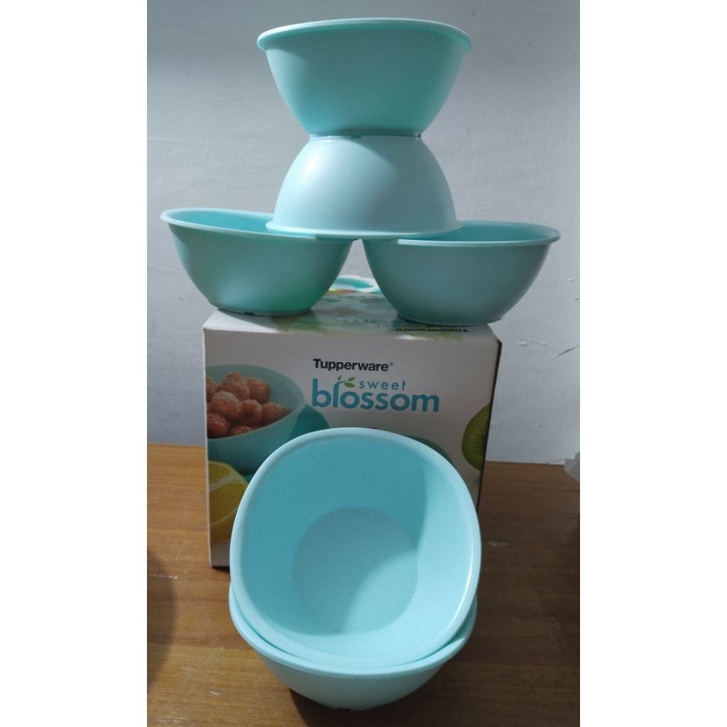 mangkok kecil blossom tupperware