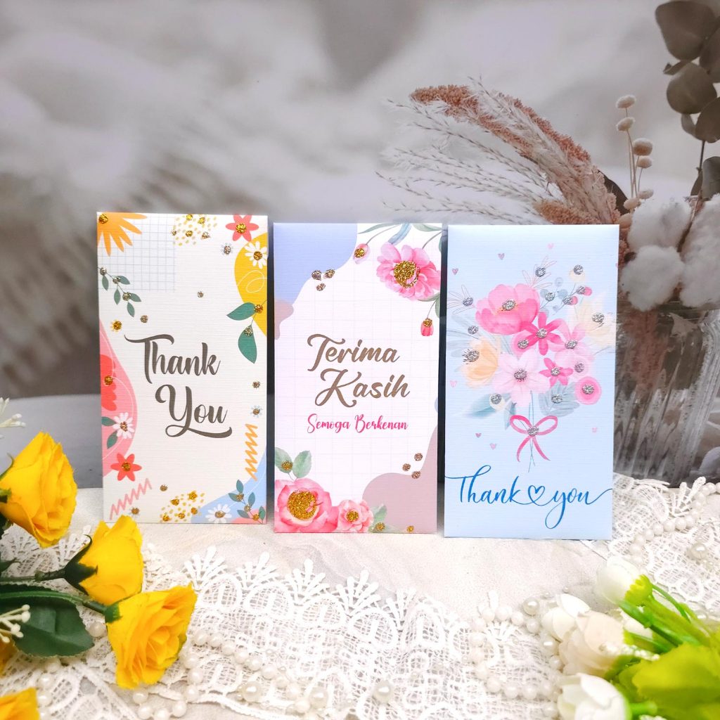 

ANGPAO / AMPLOP / HONGPAO THANK YOU SO MUCH TERIMA KASIH READY STOK