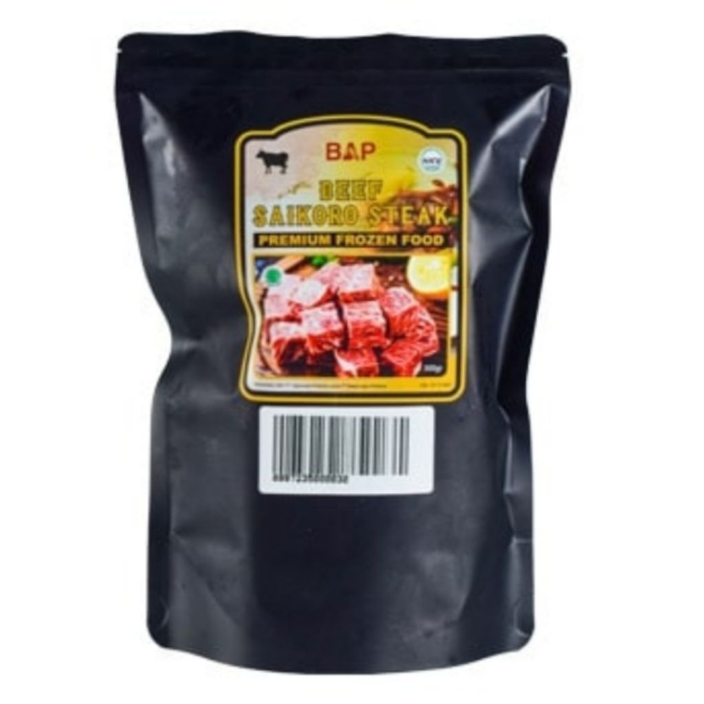 

BAP Beef Saikoro Steak Daging Sapi Beku 500gr