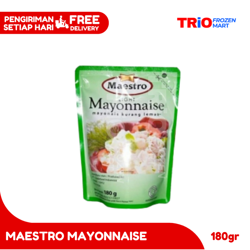 

MAESTRO Mayonaise Original Pouch 180gr