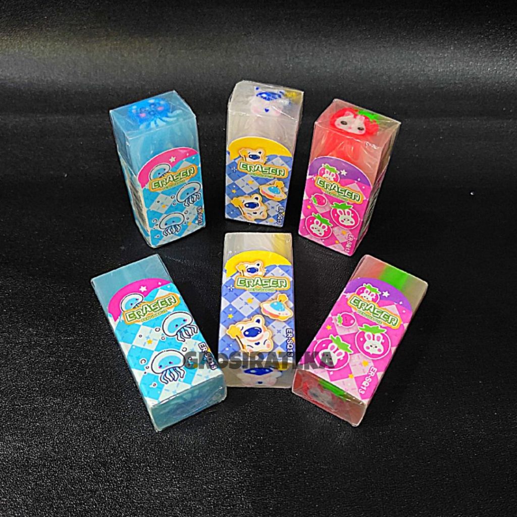 

ERASER, PENGHAPUS, STIP KARAKTER SQ 13