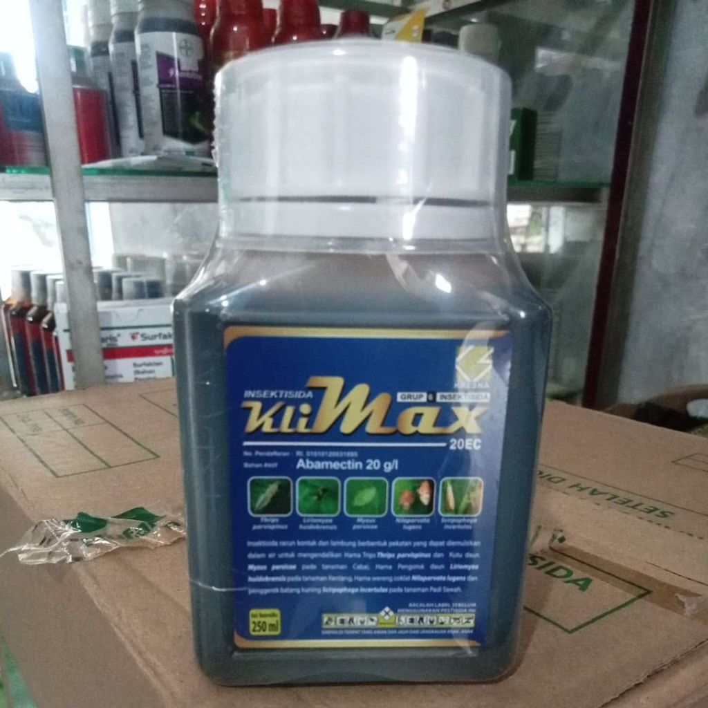 Insektisida KliMax 20 EC Abamektin 20g/l 250 ML