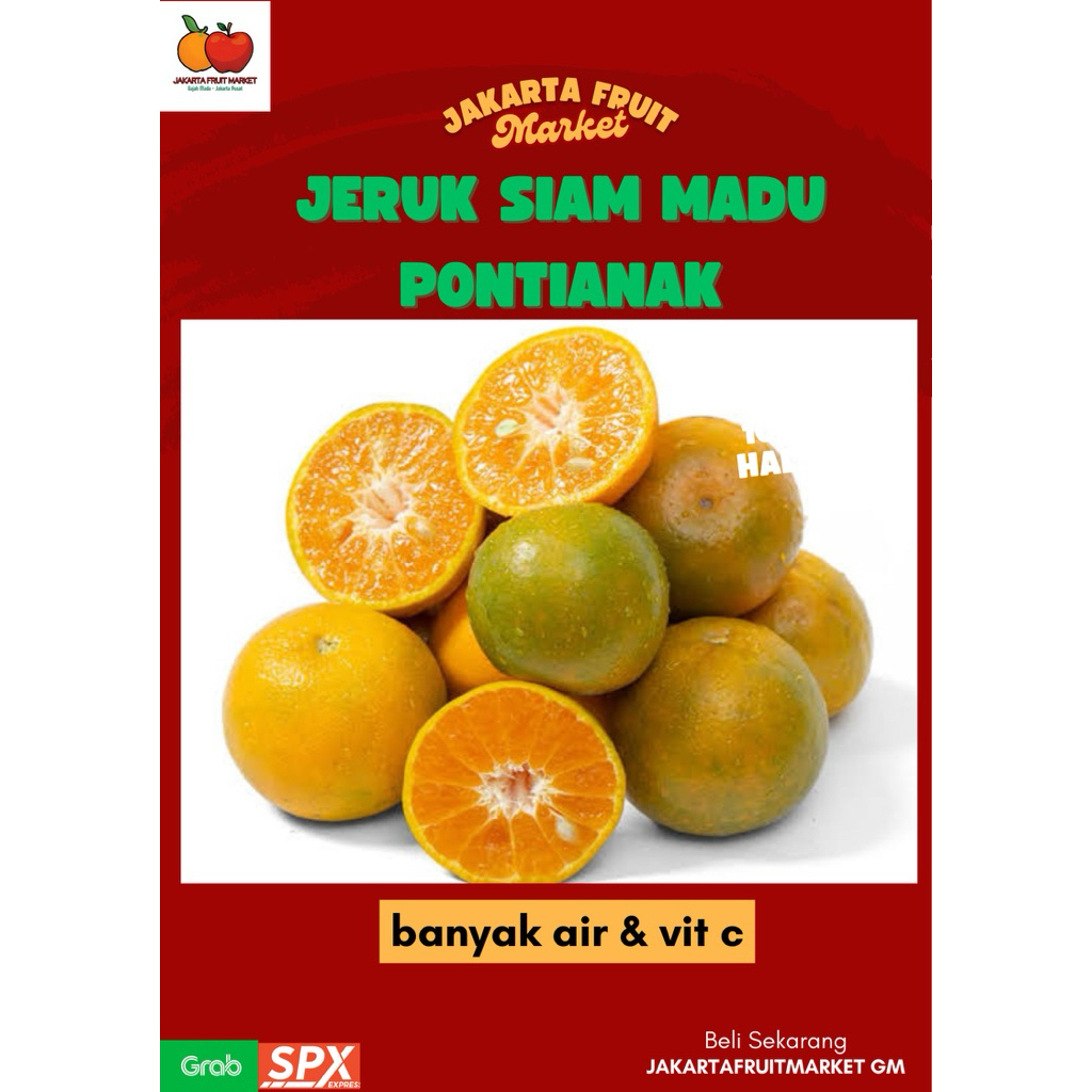 

Jeruk Siam Madu 900-1.000gr