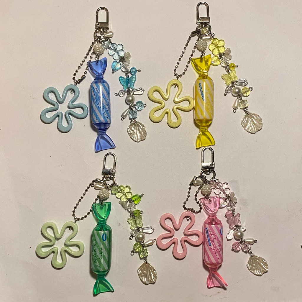 CANDY PEN KEYCHAIN | Bag Charm | Pen Bag Charm | Cute Stuff | Cute Bag Charm