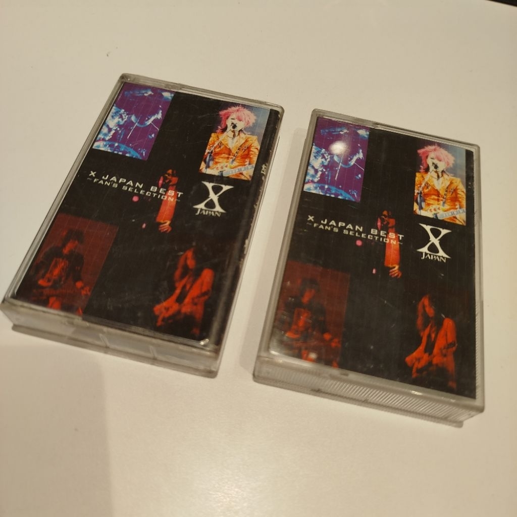 kaset x japan best vol 1 and 2 mulus indonesia version