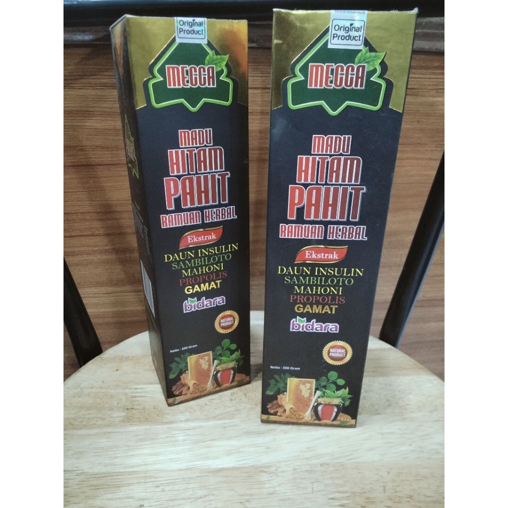 

Mecca madu hitam pahit