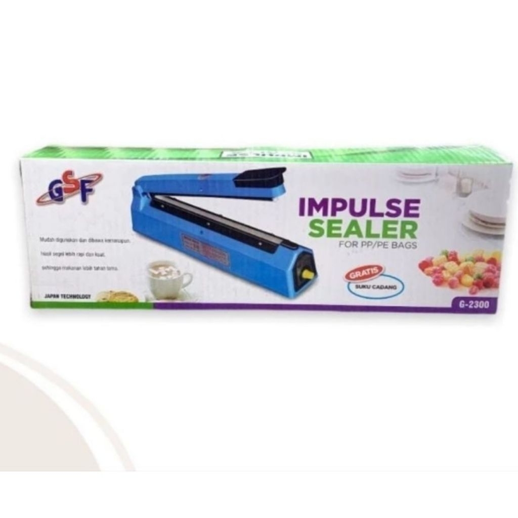 Impulse sealer 30 cm gsf alat press plastik