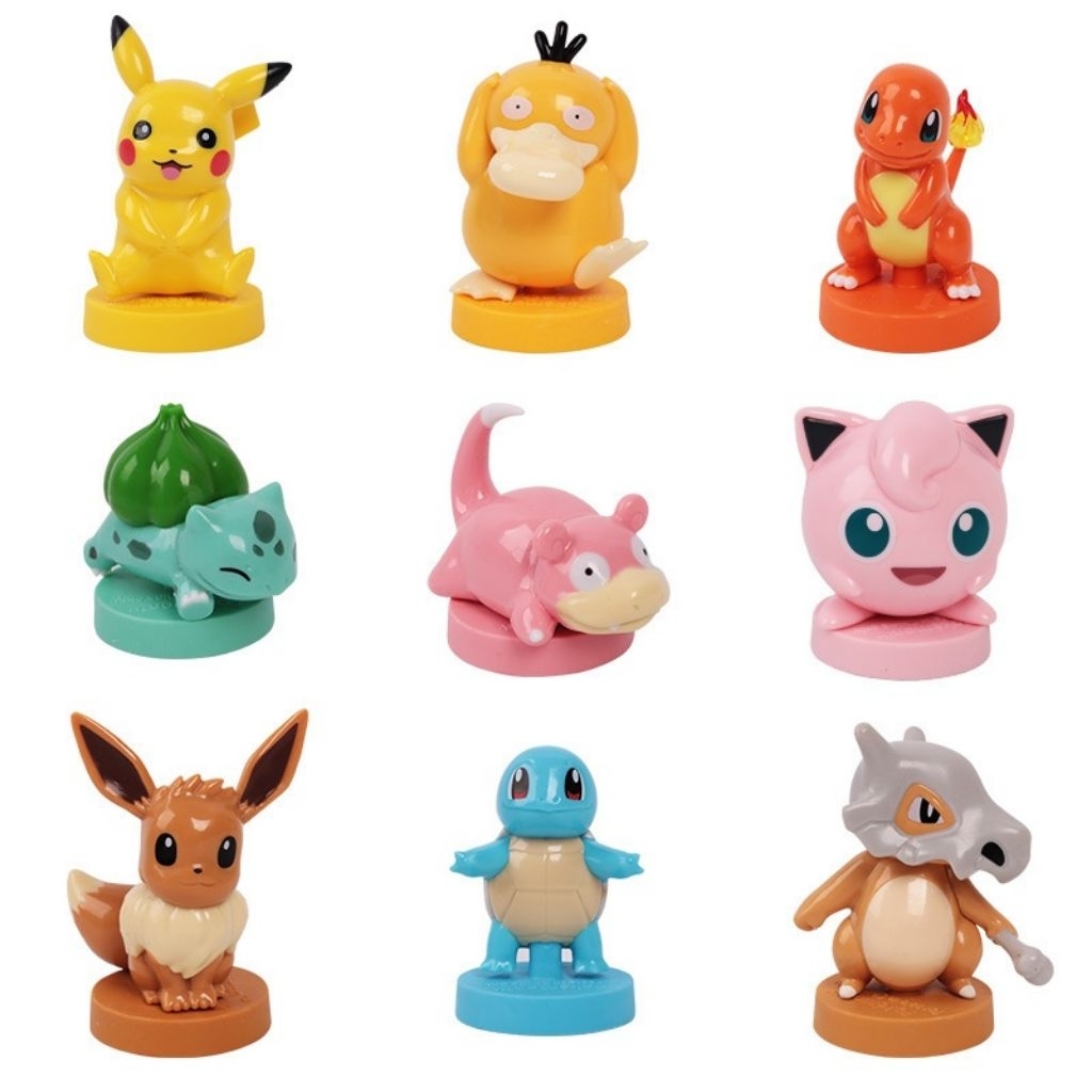

SUNNY & SANDY Pokemon Figure Stamp