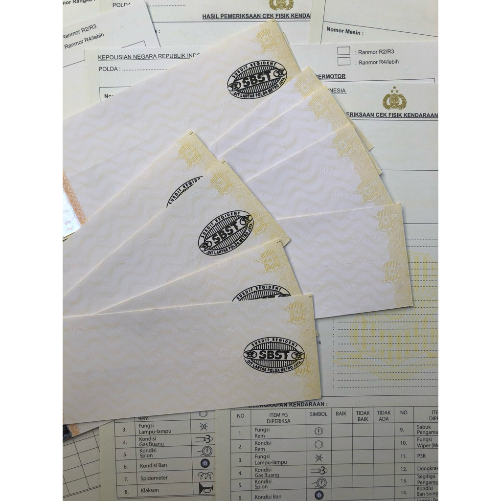 

Kertas Gesek Nomor Rangka dan Nomor Mesin bisa seluruh wilayah