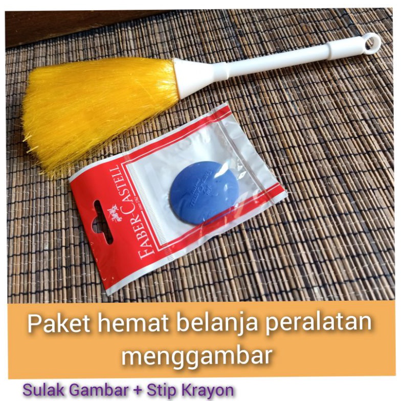 

KODE O79B Sulak Gambar Pembersih Remah Krayon Kuas Krayon Penghapus Krayon Peralatan Menggambar Handini Art