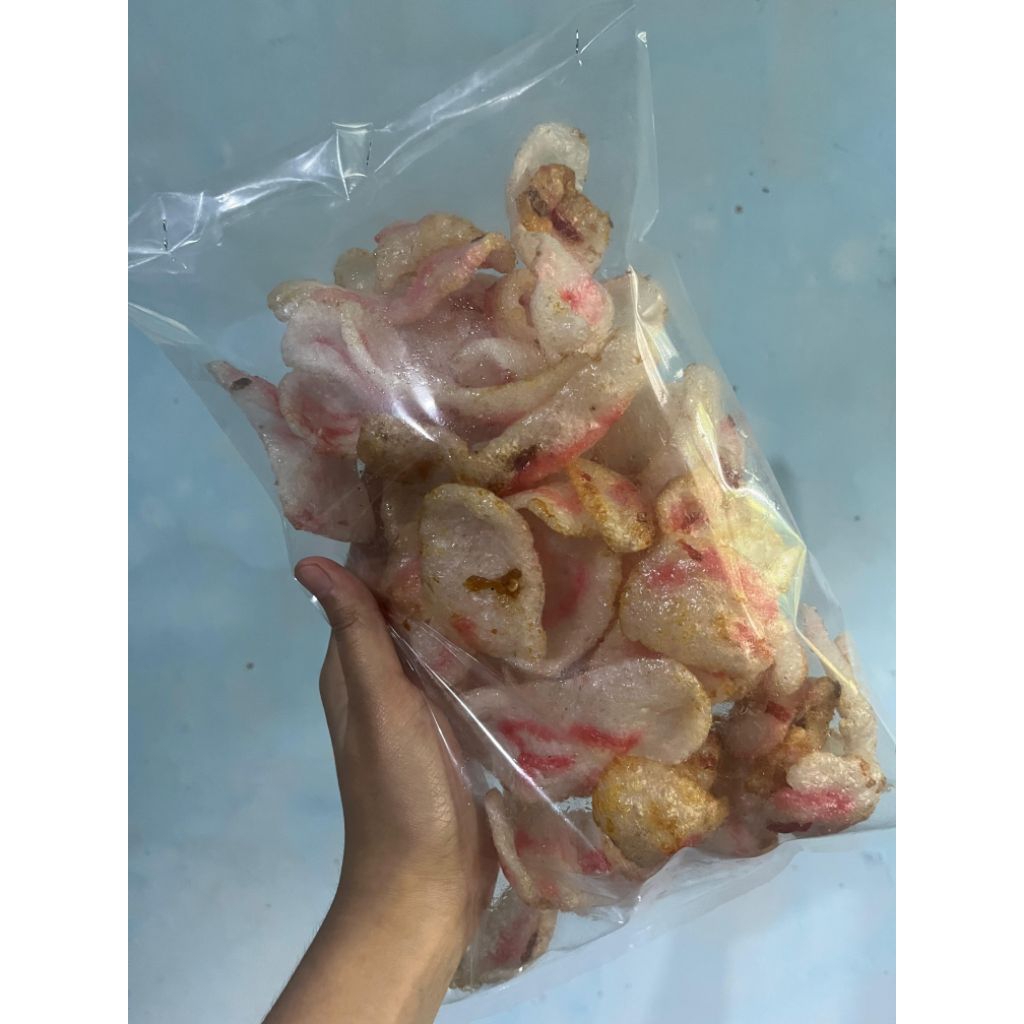 

kerupuk usek krenyes atau gimbal 100 gr