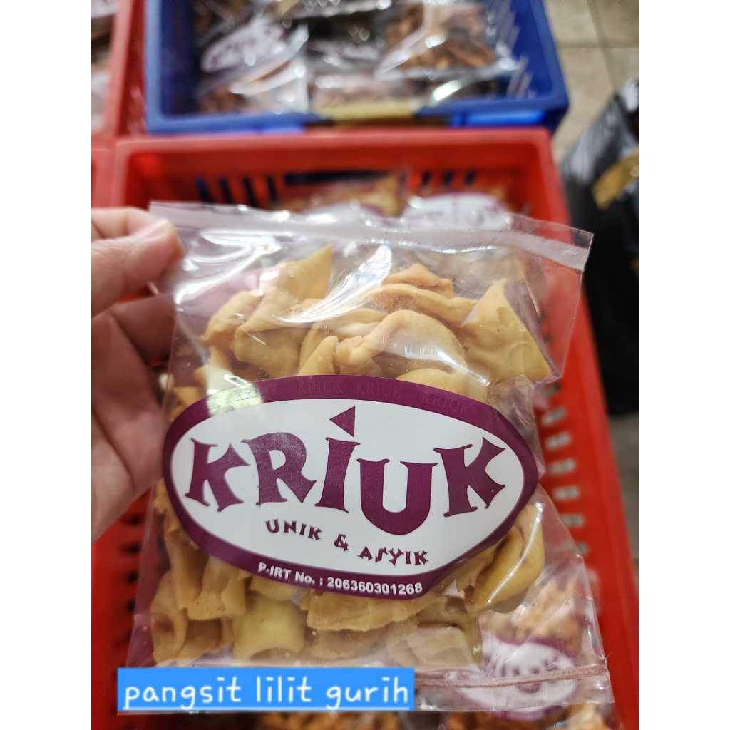 

Cemilan kue Snack Kriuk Kemasan