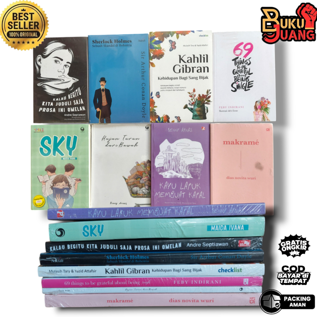 PROMO NOVEL OBRAL MURAH #7  - NOVEL REMAJA / NOVEL FIKSI / WATTPAD ( ORIGINAL 10.000 % )