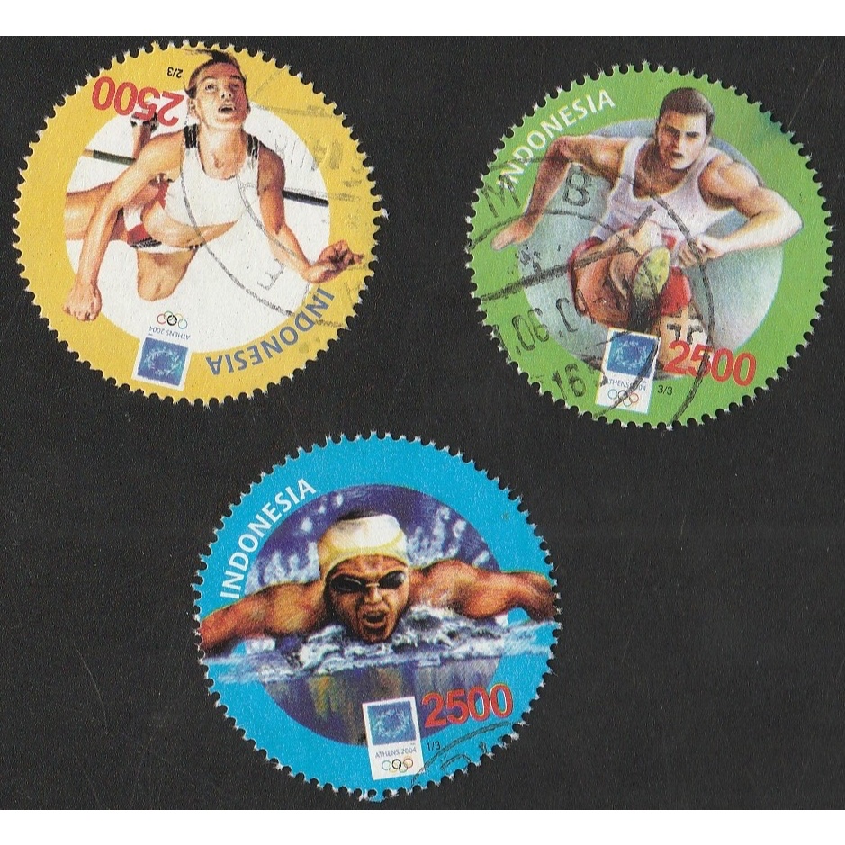 

A 12305 SET LENGKAP PRANGKO INDONESIA TEMA OLIMPIADE ATHENA TAHUN 2004 DENGAN KONDISI SUDAH ADA CAP