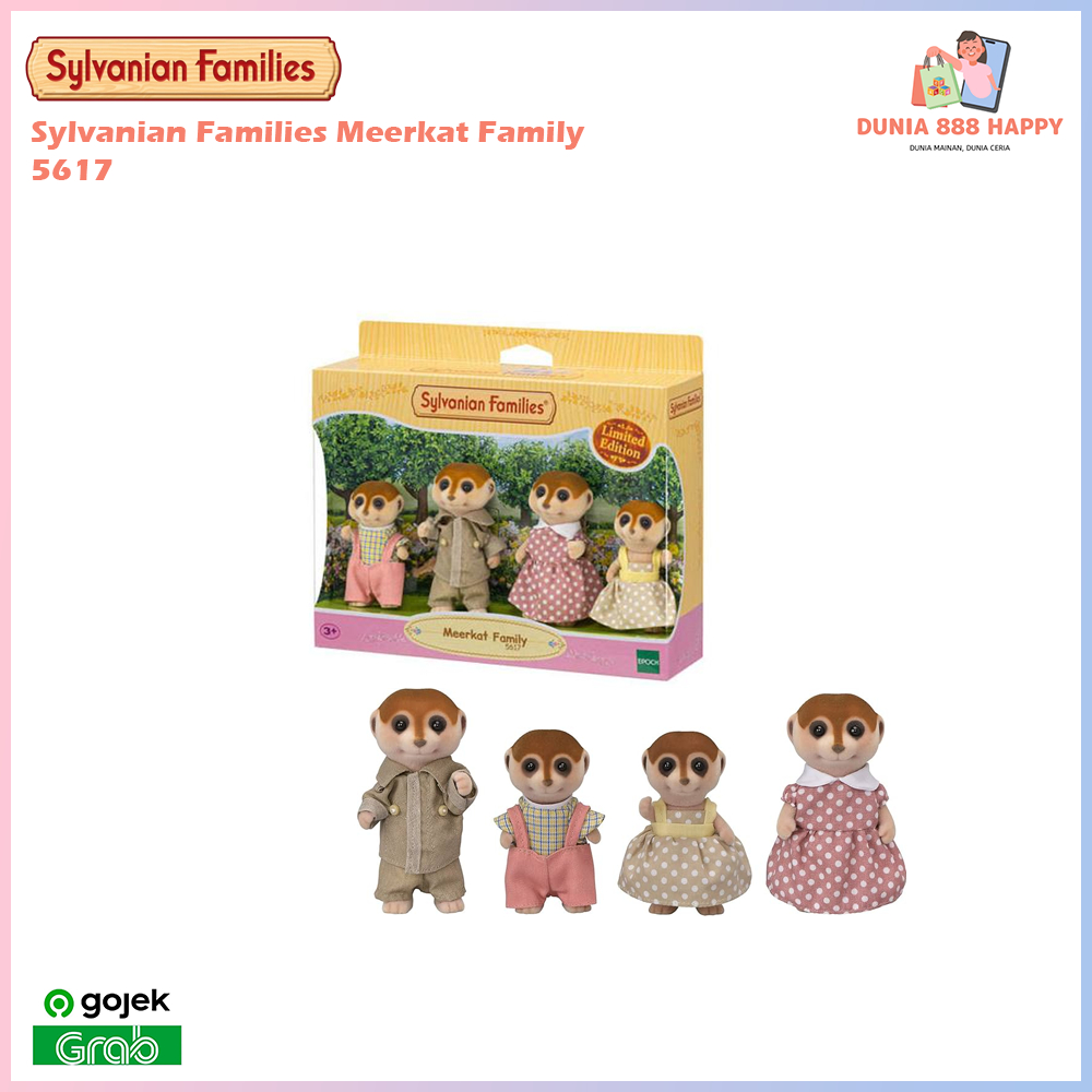 Sylvanian Families Meerkat Family - 5617