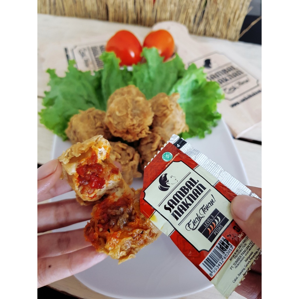 

PAKET HEMAT SAMBAL BAWANG NAKNAN LEVEL 3 (KEMASAN SACHET ISI 3 PACK ATAU 150 PCS) EXPIRED 2026