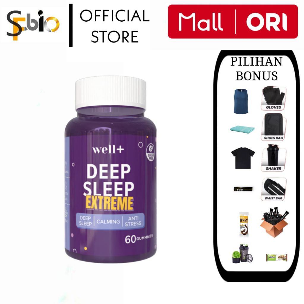 Well+ Deep Sleep Extreme 60 Gummy SleepSupport