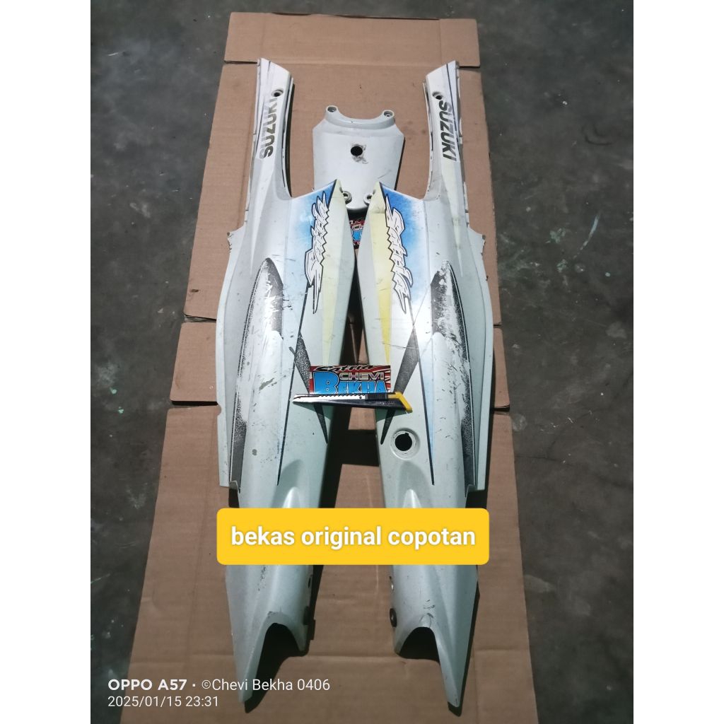 BODI KAPER BODI BELAKANG SATRIA HIU SATRIA 2 TAK ORIGINAL COPOTAN
