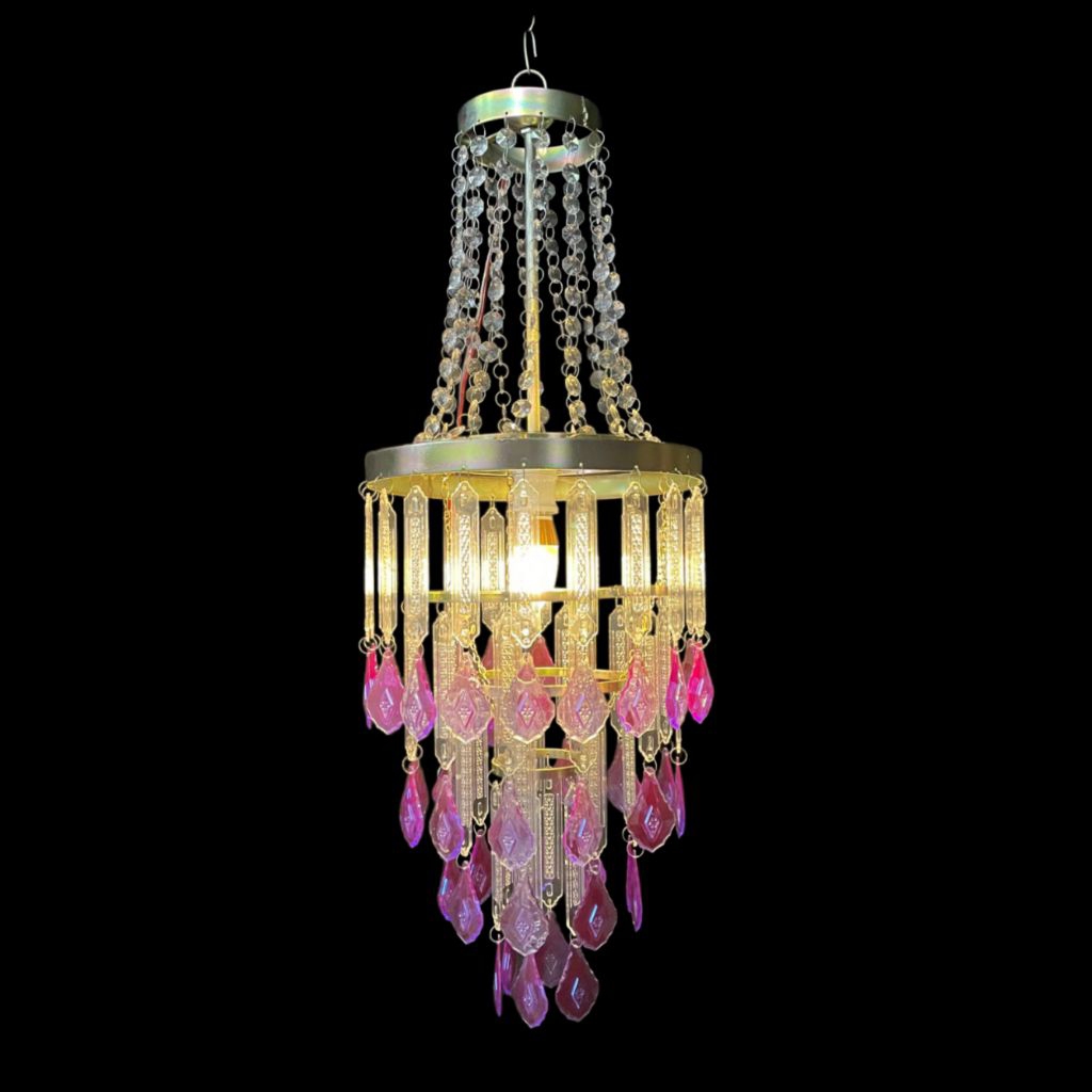 Lampu Hias Gantung Kristal Akrilik Dekorasi Ruangan Tenda Pesta Lampu Hias Gantung Plafond