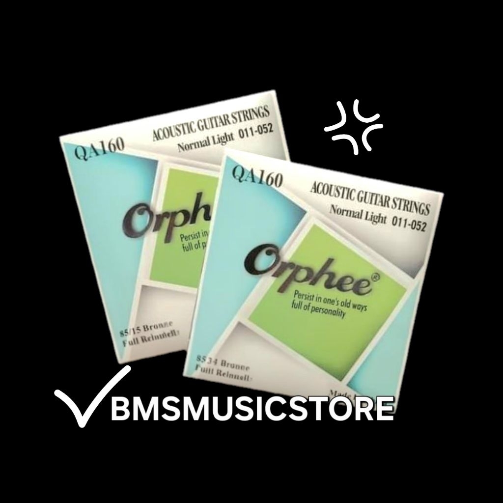 Senar Gitar Orphee QA160 Orphee Acoustic 011