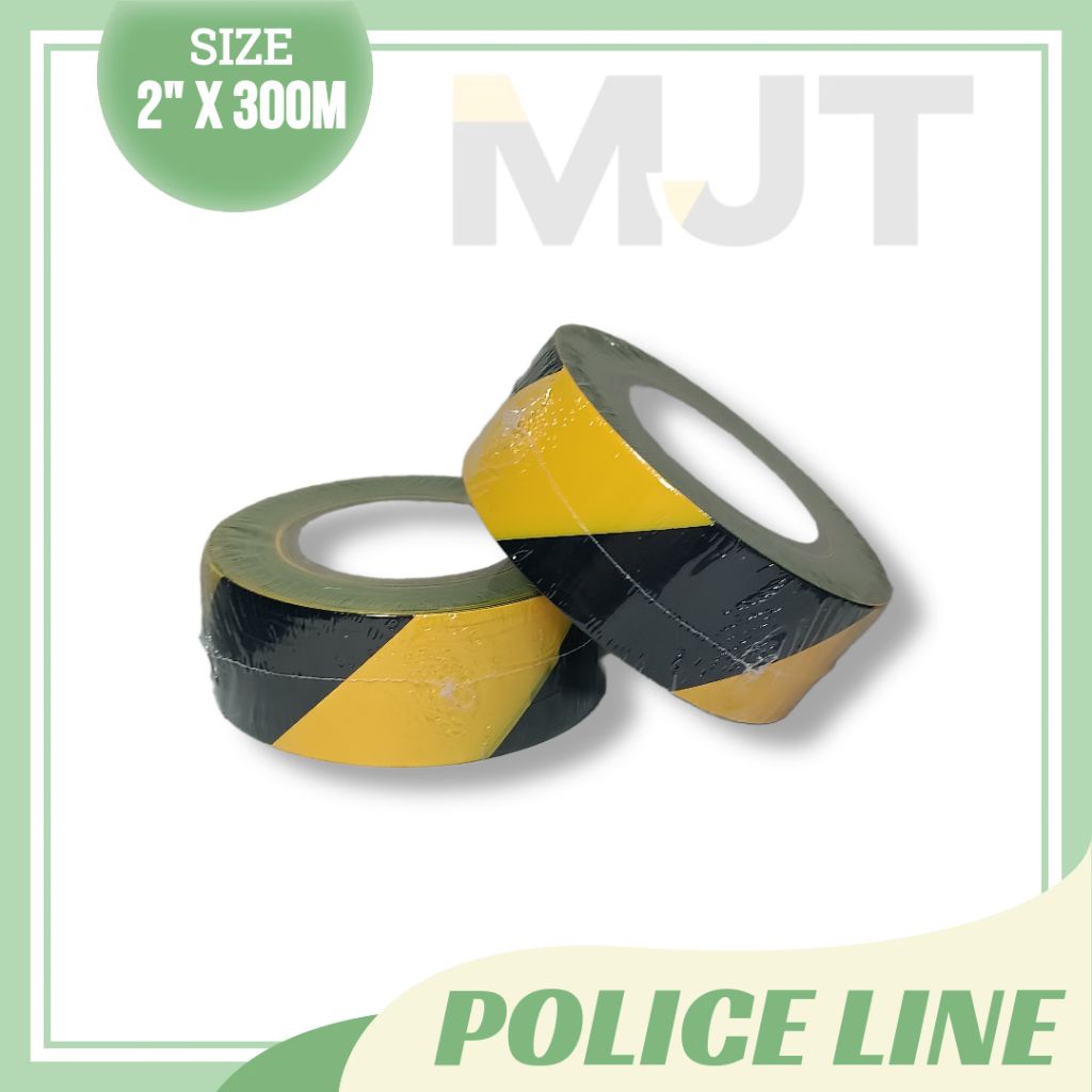 

police line / garis polisi / safety line 2" x 300m