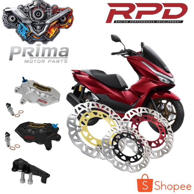 PACKAGE CALIPER AXIAL 4P + BRACKET AXIAL 260MM  + DISC ROTOR TDR FLOATING 260MM