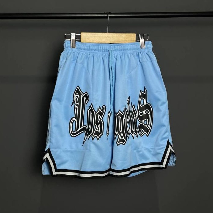 KODE G55I Celana Pendek Sport Chicago Pria Wanita  Celana Olahraga Pendek Basketball Sport Pants