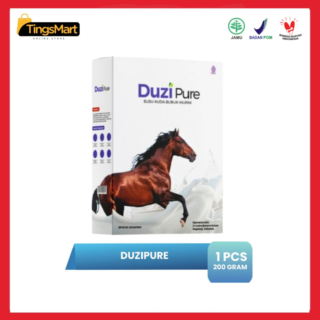 

Duzi Pure Susu Kuda Murni Untuk Asam Urat, Tulang Dan Nyeri Sendi 100% Original
