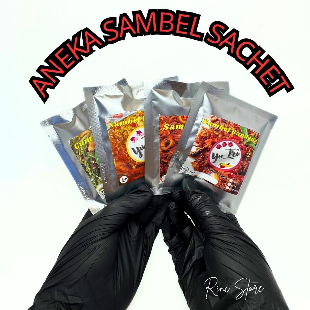 

SAMBEL BALADO 60GR CUMI UDANG TERI TUNA BANDENG BAWANG CABE IJO PETE SACHET LAUK PEDAS MANIS GURIH