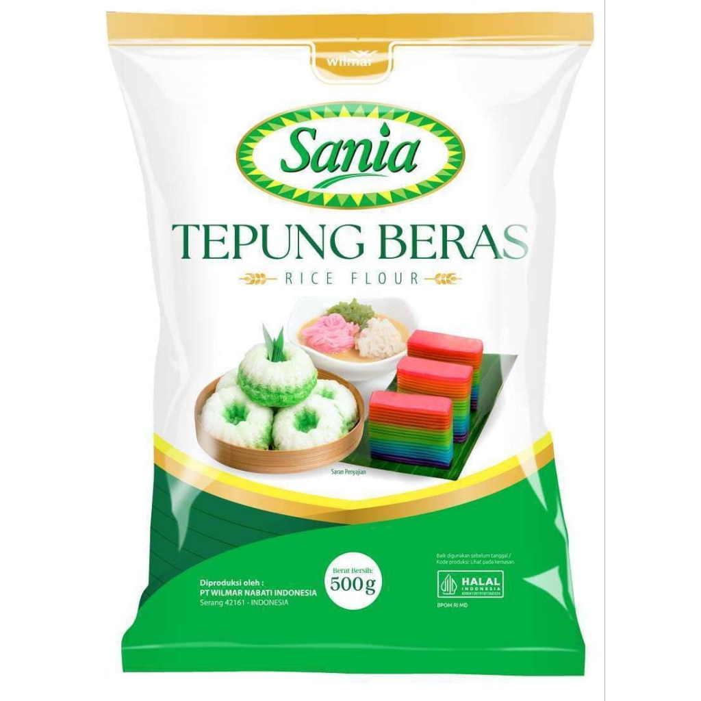 

Sania Tepung Beras 500GR | Tepung Beras Halus Berkualitas untuk Kue, Gorengan, dan Masakan Tradisional