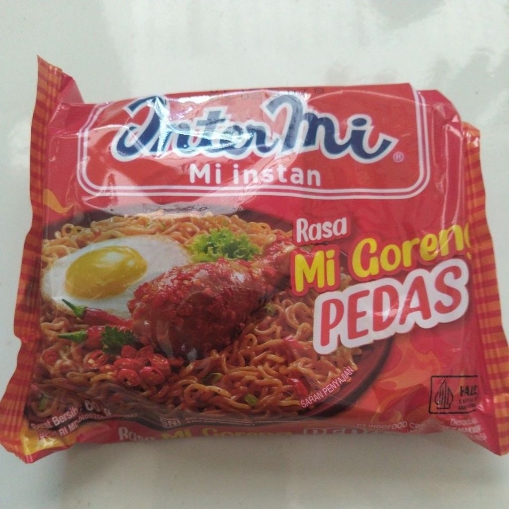 

intermie mi instan goreng pedas