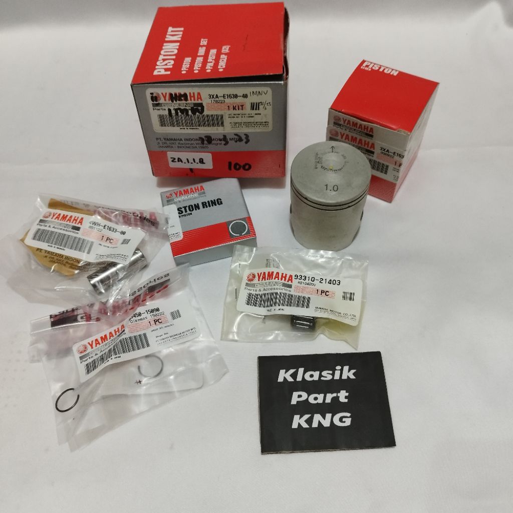 Piston seher ring set Assy Yamaha F1zr Fizr F1z fiz R force1 force one 3XA oversize over size 100 or