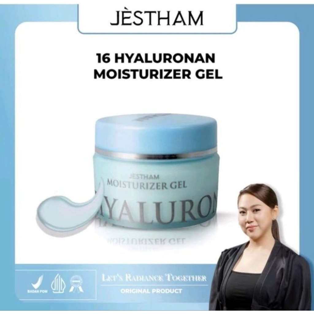 Jestham Moisturizer Skincare - 16X Hyaluronan Gel